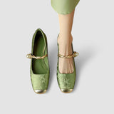 Orthopaedic Mary Jane Shoes Cushioned Sole