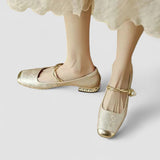 Orthopaedic Mary Jane Shoes Cushioned Sole
