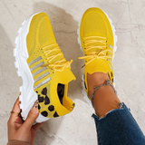 Orthopaedic Trainers Knit Wide Fit Walking Shoes