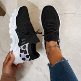 Orthopaedic Trainers Knit Wide Fit Walking Shoes