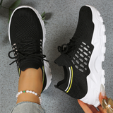 Orthopaedic Trainers Knit Wide Fit Walking Shoes