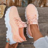 Orthopaedic Trainers Knit Wide Fit Walking Shoes