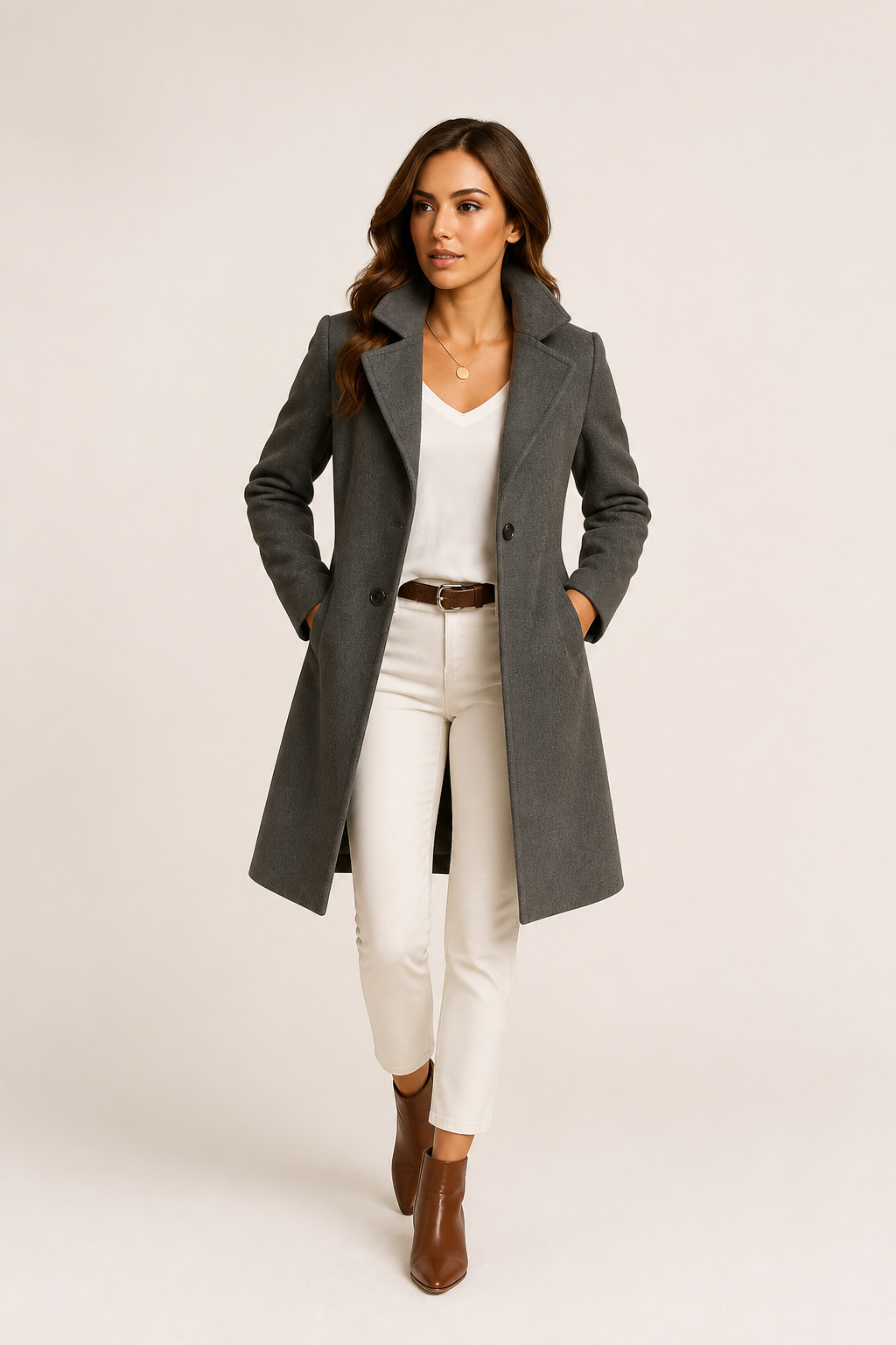 Beatrice | Women's Single Breasted Overcoat