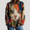 Theresa | Women's Oversized Relaxed Fit Jumper - Multicolour