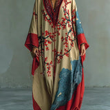 Samantha | Women's Long Sleeve Floral Maxi Dress
