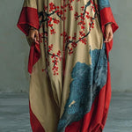 Samantha | Women's Long Sleeve Floral Maxi Dress