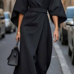 Cassandra | Women's Belted Midi Dress