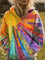 Ursula | Women's Quilted Hooded Patchwork Hoodie - Multicolour