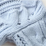 Angela | Women's Long Sleeve Cable Knit Turtleneck Jumper