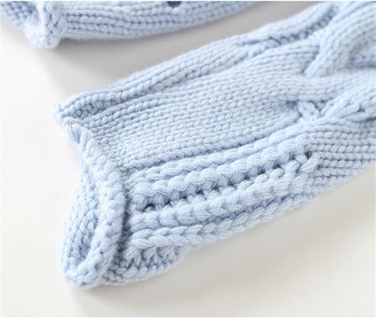 Angela | Women's Long Sleeve Cable Knit Turtleneck Jumper