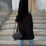 Georgina | Women's Double Breasted Longline Trench Coat