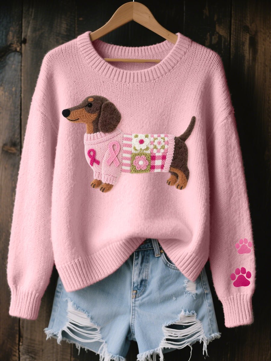 Bertha | Women's Oversized Relaxed Fit Patchwork Jumper