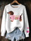 Bertha | Women's Oversized Relaxed Fit Patchwork Jumper - Pink