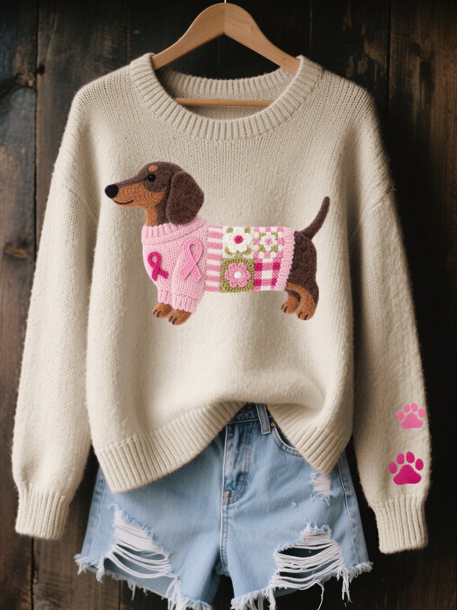 Bertha | Women's Oversized Relaxed Fit Patchwork Jumper