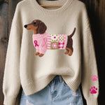 Bertha | Women's Oversized Relaxed Fit Patchwork Jumper