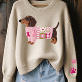 Bertha | Women's Oversized Relaxed Fit Patchwork Jumper