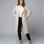 Agatha | Women's Double Breasted Longline Overcoat