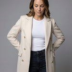 Agatha | Women's Double Breasted Longline Overcoat