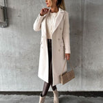 Agatha | Women's Double Breasted Longline Overcoat