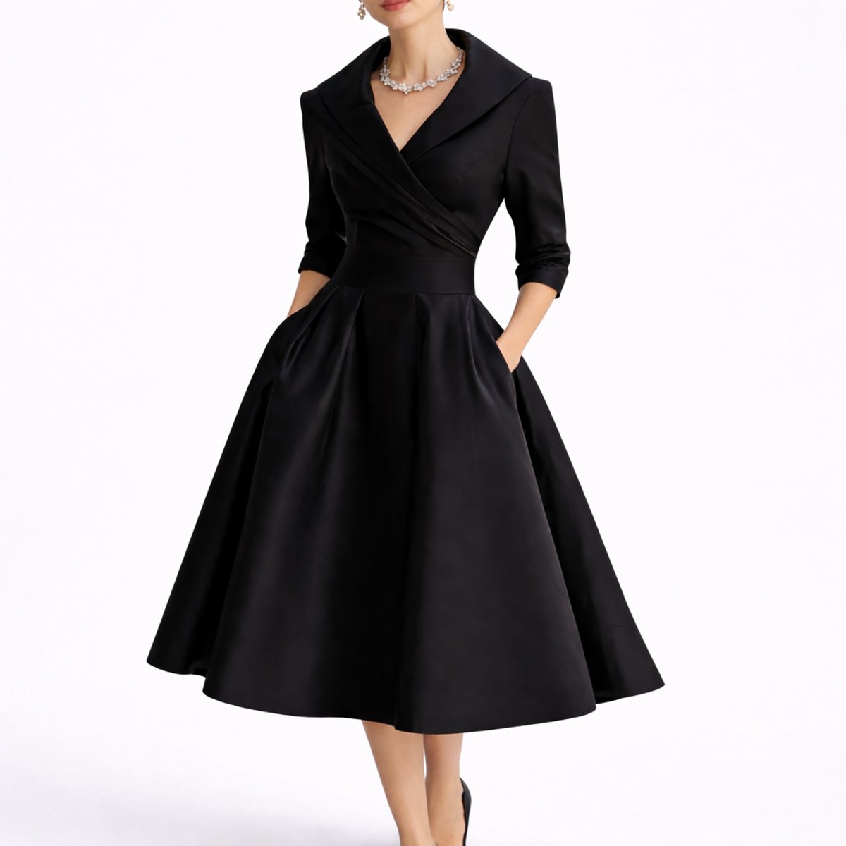 Dolores | Women's Midi Wedding Guest Dress