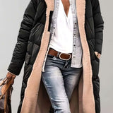 Romilly | Women's Fleece Lined Quilted Hooded Puffer Jacket - Army
