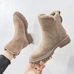 Rosa | Women's Fleece Lined Suede Look Ankle Boots