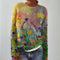 June | Women's Long Sleeve Floral Jumper - Multicolour