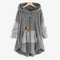 Amanda | Women's Hooded Coat - Grey