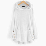 Amanda | Women's Hooded Coat - White