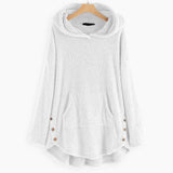 Amanda | Women's Hooded Coat - White
