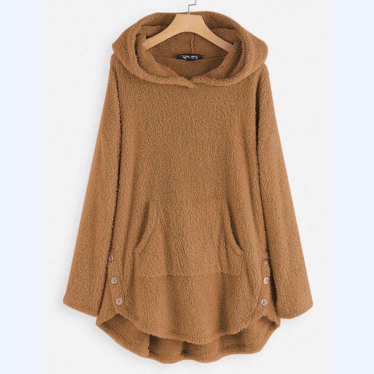 Amanda | Women's Hooded Coat - Beige