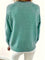 Sloane | Women's Long Sleeve V Neck Relaxed Fit Jumper - Emerald Green