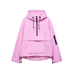 Bridget | Women's Quilted Hooded Windproof Puffer Jacket - Pink