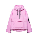 Bridget | Women's Quilted Hooded Windproof Puffer Jacket - Pink