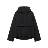 Bridget | Women's Quilted Hooded Windproof Puffer Jacket - Black