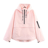Bridget | Women's Quilted Hooded Windproof Puffer Jacket - Light Pink