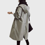 Ruth | Women's Hooded Waterproof Oversized Trench Coat