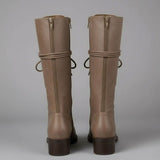 Celia | Women's Block Heel Studded Knee-High Boots