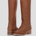 Josephine | Women's Leather Look Knee-High Boots