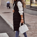 Valerie | Women's Quilted Hooded Sleeveless Puffer Jacket