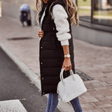 Valerie | Women's Quilted Hooded Sleeveless Puffer Jacket