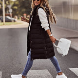 Valerie | Women's Quilted Hooded Sleeveless Puffer Jacket