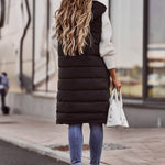 Valerie | Women's Quilted Hooded Sleeveless Puffer Jacket