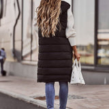 Valerie | Women's Quilted Hooded Sleeveless Puffer Jacket