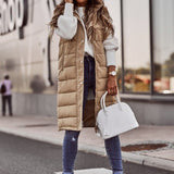 Valerie | Women's Quilted Hooded Sleeveless Puffer Jacket