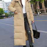 Caroline | Women's Quilted Padded Puffer Jacket - Khaki