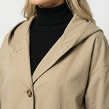 Amber | Women's Hooded Waterproof Trench Coat