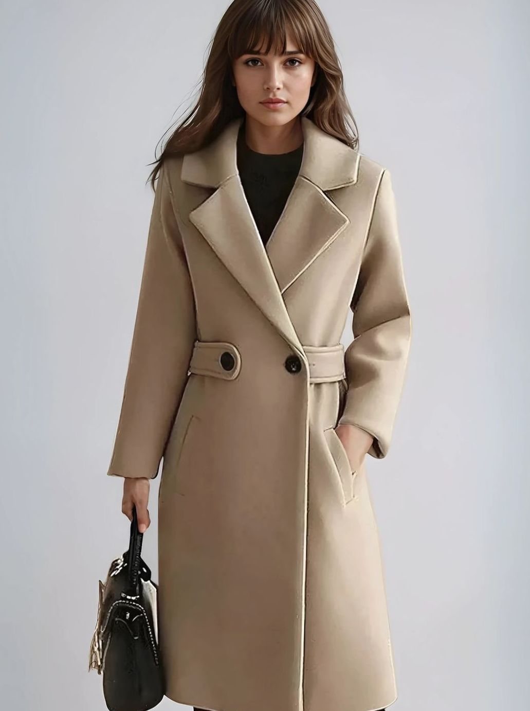 Winter | Women's Tailored Belted Longline Coat