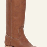 Anastasia | Women's Leather Look Mid Calf Western Boots