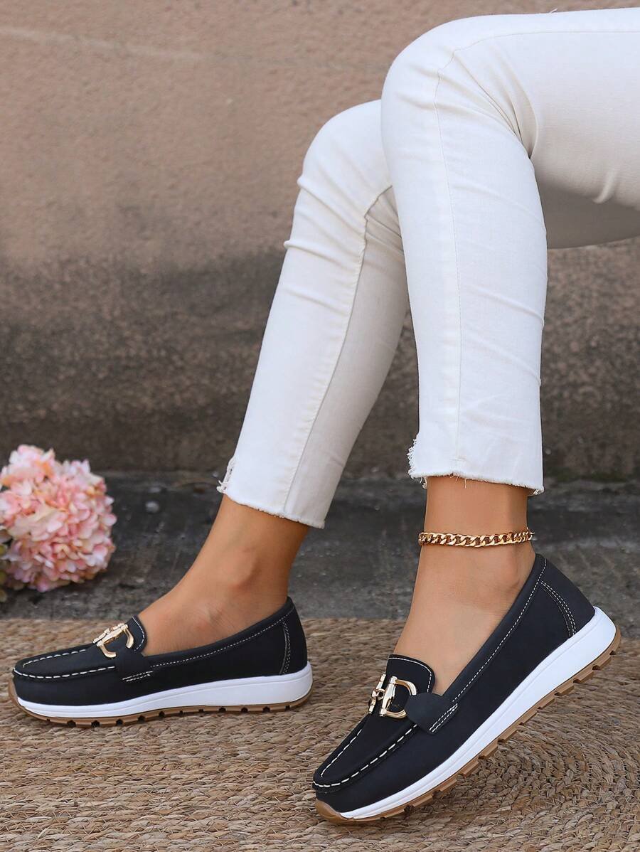 Dorothy | Women's Orthopaedic Cushioned Non Slip Loafers - Grey